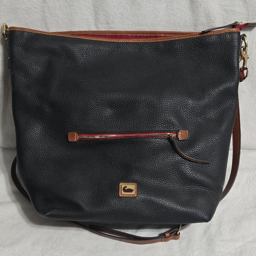 Dooney & Bourke Black Hobo Large